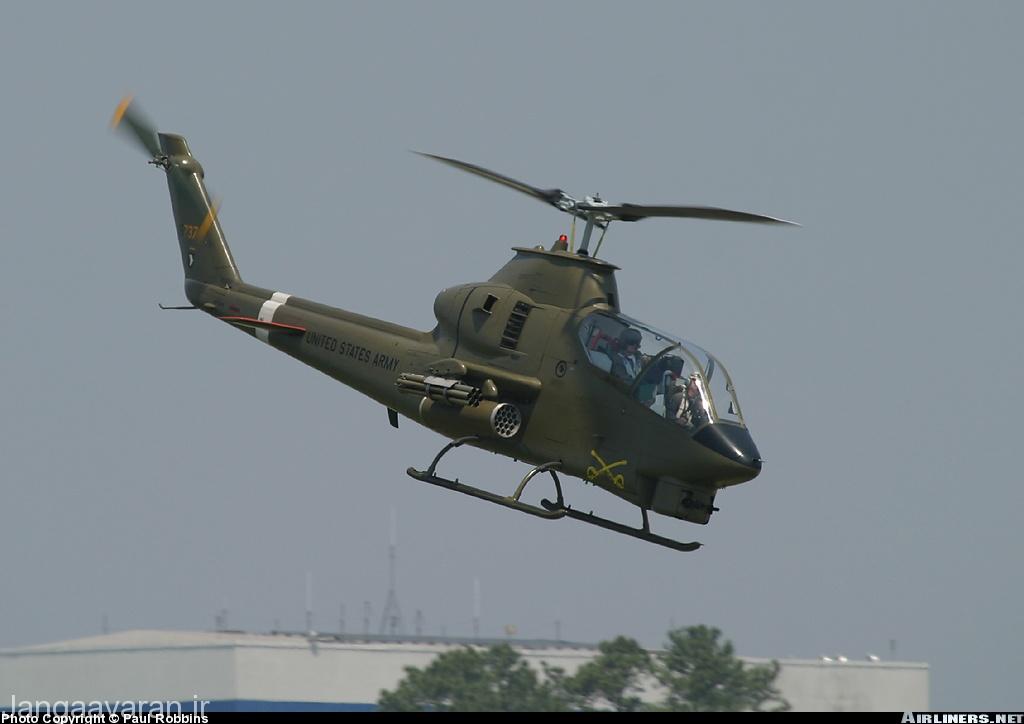 AH-1G هیویی کبرا نخستین نسخه عملیاتی کبرا در نیروی زمینی در ویتنام 