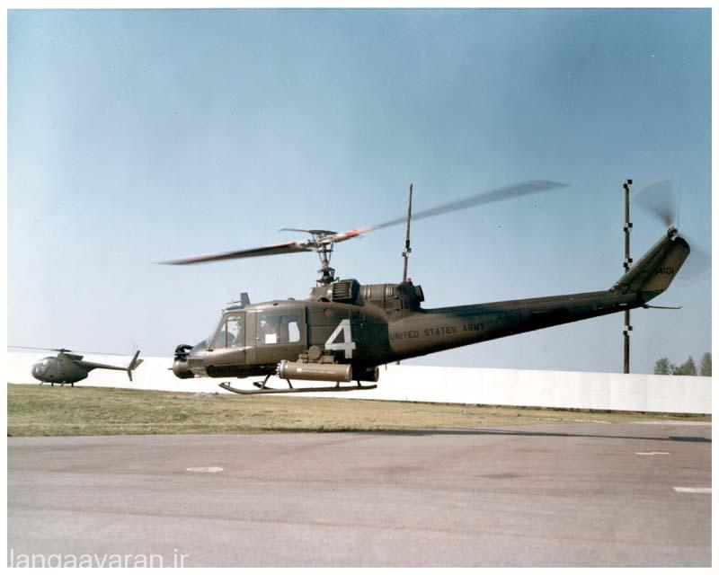UH-1C (بل204) ملقب به كشتي جنگي . برخی از این نمونه توان پرتاب موشک ضد تانک ای اس 11 را داشتند
