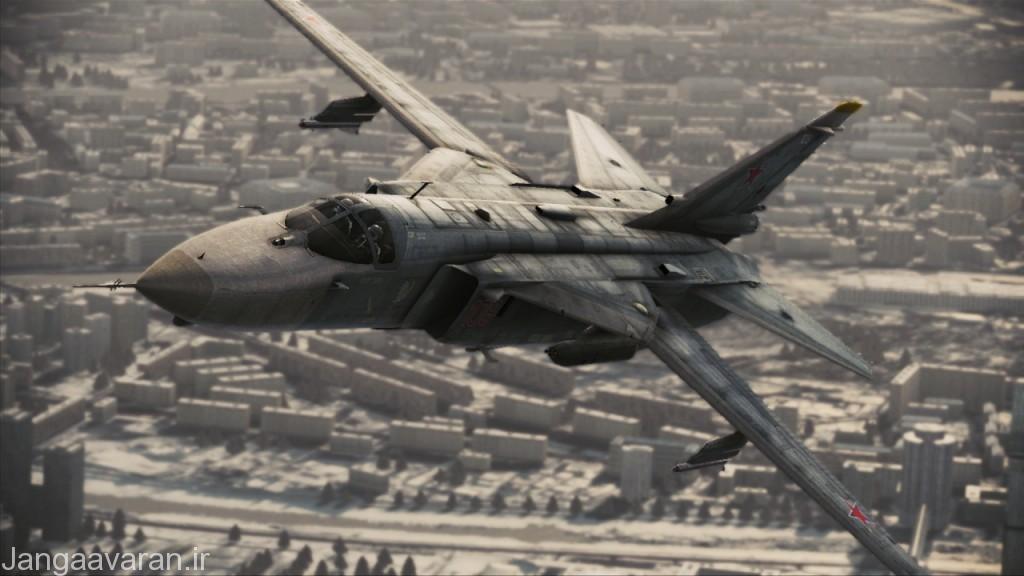 تصویری از یک جنگنده سوخو-24 (E) نسخه جنگ الکترونیک
