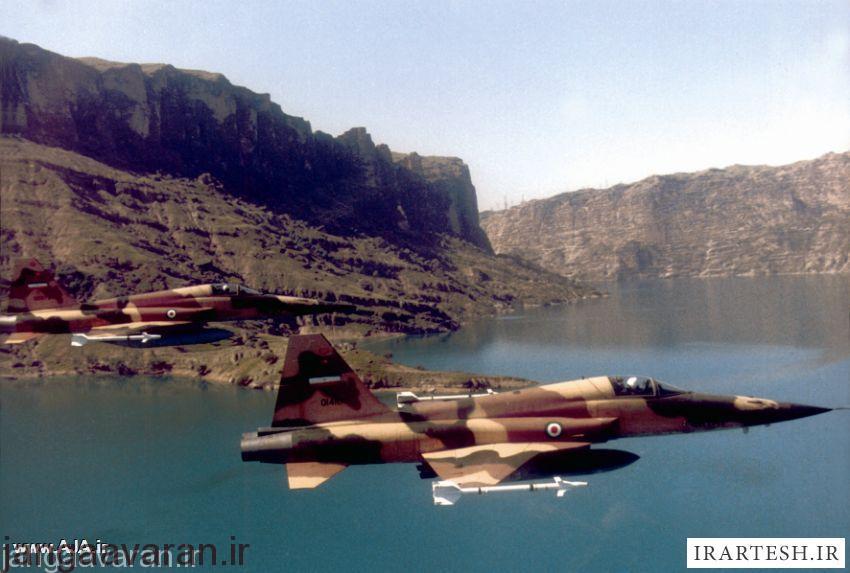 اف5 نیروی هوایی ایران و موشک AIM-9J