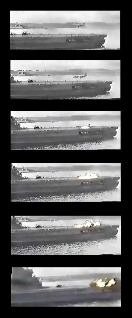 تصویر سقوط دومین پیش نمونه در سال اکتبر سال 1991