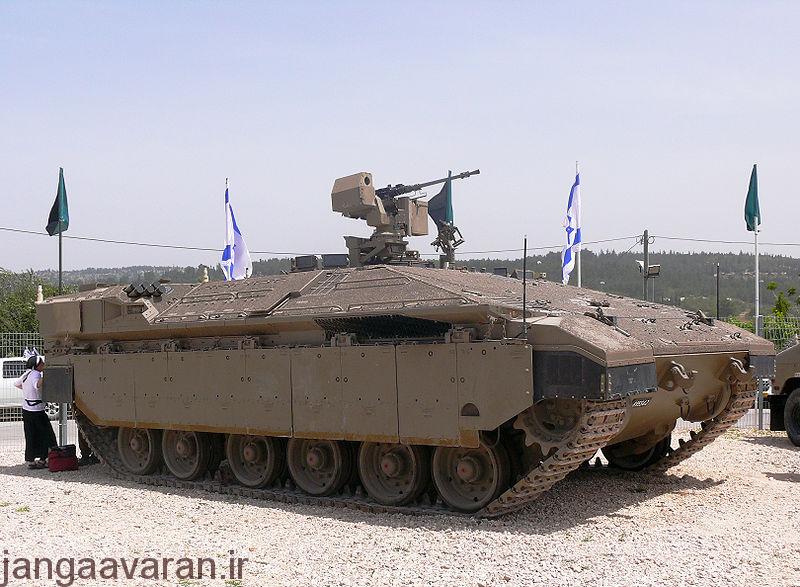 بررسی تجهیزات نیروی زمینی اسراییل
