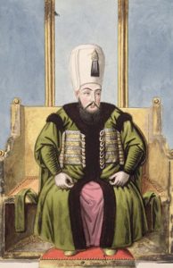 سلطان احمد اول. او از اجداد خود مهربان تر بود و به جای کشتار برادرانش سیستم قفس را اختراع کرد