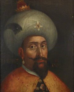 سلطان محمد سوم او با کشتار وحشیانه برادران و همسران پدرش سلطنت خود را شروع کرد