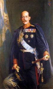 پرنس کنستانتین ولیعهد وقت یونان فرمانده کل ارتش یونان در هنگام جنگ با ترکیه بود