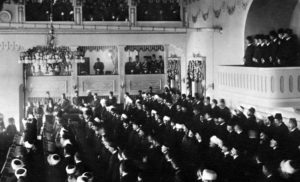 دومین پارلمان عثمانی که با فشار انقلابیون 1908 تشکیل شد