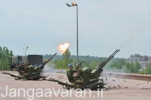 دیواره اتشی از چند توپ 23 میلیمتری غیر هدایت شونده.این دیواره ها زمانی موفق هستند که هشدار به موقع درباره ورود جنگنده های دشمن به اسمان منطقه داده شود .