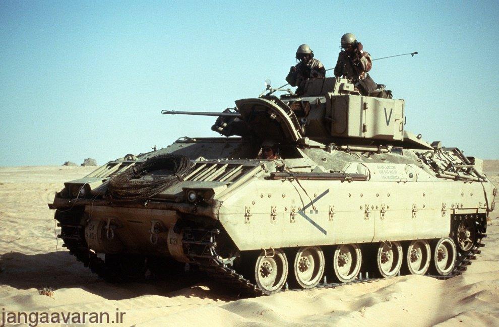 ام2 برادلی در جنگ سال 1991 خلیج فارس