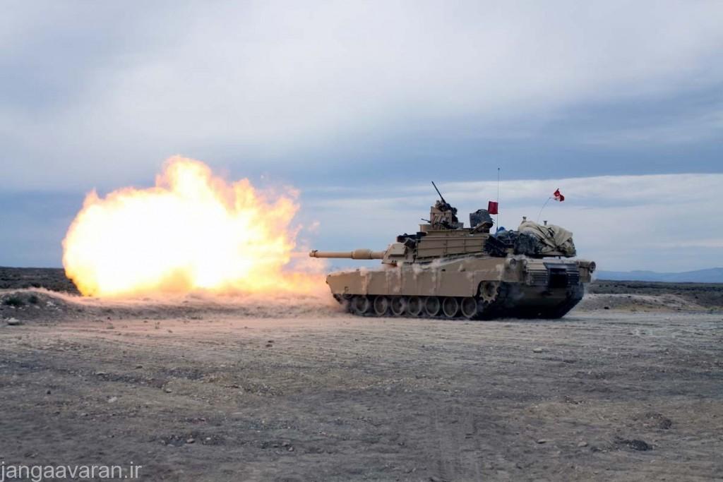 A U.S. Army M1A2 SEP Abrams tank assigned to Delta Company, 3rd Battalion, 116th Cavalry Regiment, Oregon Army National Guard fires a screening round at the Orchard Combat Training Center south of Boise, Idaho, July 13, 2013. The unit is the first Army National Guard unit to field and conduct gunnery trials with the M1A2 SEP tank. It is made up of Army National Guardsmen from Oregon and is one of the maneuver elements of the Idaho National Guard????????s 116th Armor Brigade Combat Team. (U.S. Army photo by Staff Sgt. Patrick Caldwell/Released)