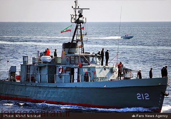 شناور های جنگی موجود در نیرو های مسلح ایران