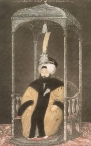 سلطان محمود دوم قبل از تغییر لباس
