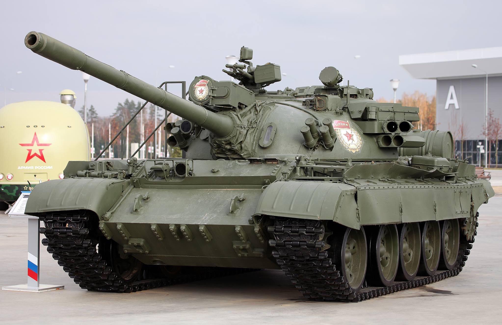 T-55AD equipped with Drozd, the worlds first operational active protection system : r/TankPorn